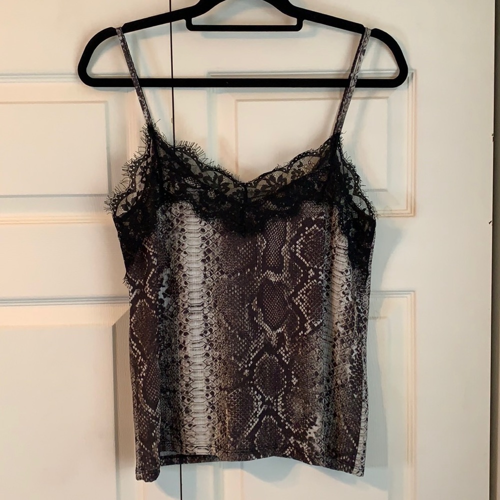 *Zara Animal Print Top - Size M